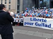 Rassemblement pour libération guilad shalit