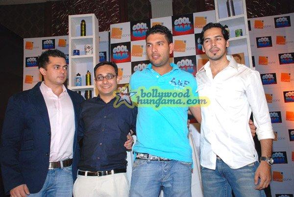 Yuvraj Singh présente ses produits