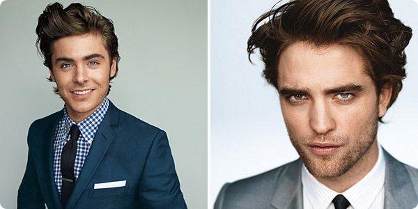 Zac Efron vs. Robert Pattinson