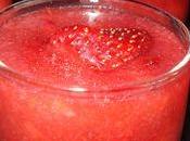 Rote Grütze Fräsern soupe fraises