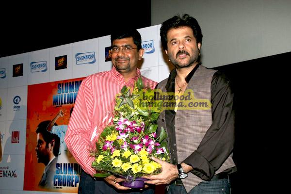 Anil Kapoor au lancement du dvd de Slumdog Millionaire