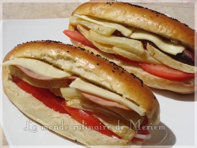 Pain Sandwichs hyper moelleux