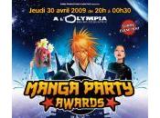 Manga party awards, récompenses françaises pour manga