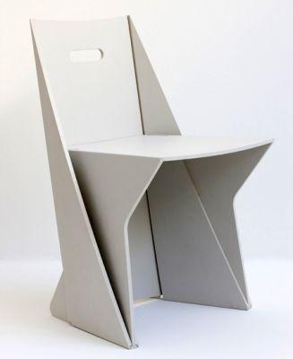 Lapel - la chaise origami de Stuart Mc Farlane - Paperblog