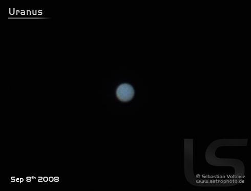 Jupiter et Uranus par Sebastian Voltmer