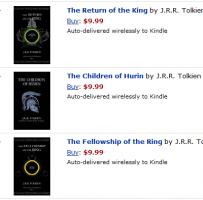 eBook : Tolkien se fait passer l'anneau du numérique au doigt