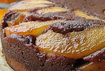 Gateau Renverse Poire Chocolat Tres Caramel A Voir