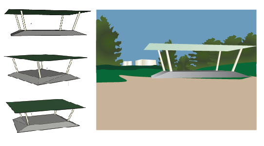 Agora au Bois L'Abbé Agora et projet d'animation