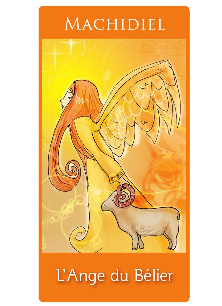 carte tarot ange du bélier