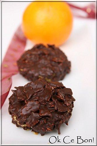 Biscuits moelleux orange et chocolat noir d'Anne Sophie Pic