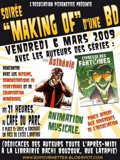 Soirée Making Of BD à Pau