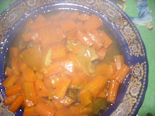 Tajine aux carottes et fèves mcherlin