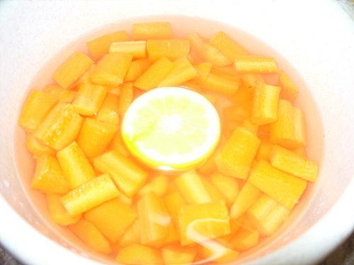 Tajine aux carottes et fèves mcherlin