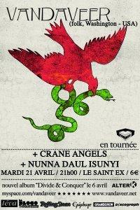 Compte-rendu du concert de Vandaveer, le 21/04 au Saint-Ex (Bordeaux)