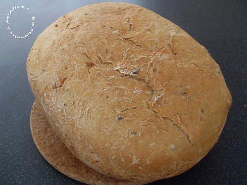 Pain : pétri à la MAP, cuit au four en cocotte