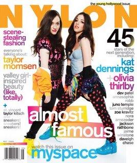 [couv] Kat Dennings & Olivia Thirlby pour Nylon
