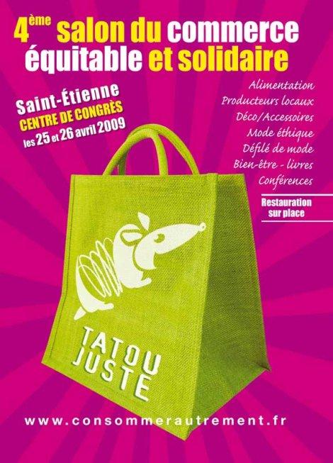 Salon Tatou Juste à St Etienne (42) le 24 et 25 avril 2009