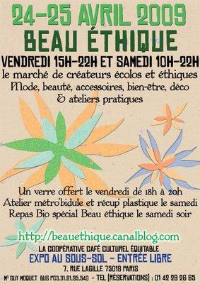 Marché de créateurs écolos et éthiques