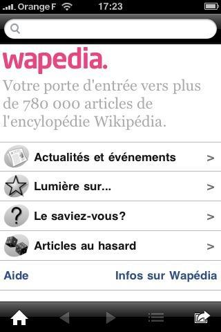 wapedia 15 applications gratuites et indispensables pour l’iPhone