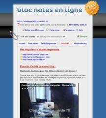 Bloc-notes en ligne gratuit, alternative à Google Notes