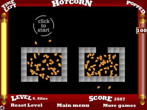 Le jeu flash du Week-end : Hotcorn