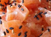 Tartare saumon japonais autres sushi