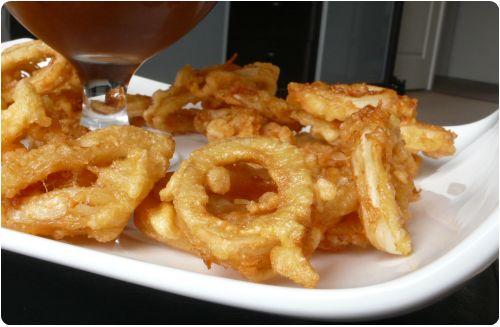 Beignets de calamar   sauce balsamique