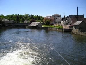 Châteaudun, l'hôtel de ville, le Loir, Le château