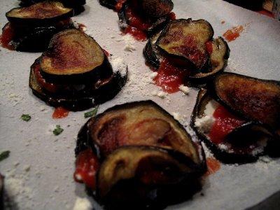 Mille-feuille d'aubergines