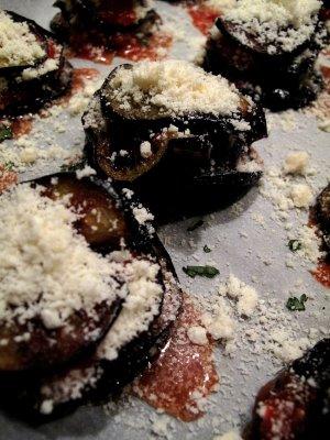 Mille-feuille d'aubergines