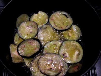 Mille-feuille d'aubergines