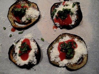 Mille-feuille d'aubergines