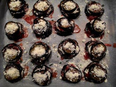 Mille-feuille d'aubergines