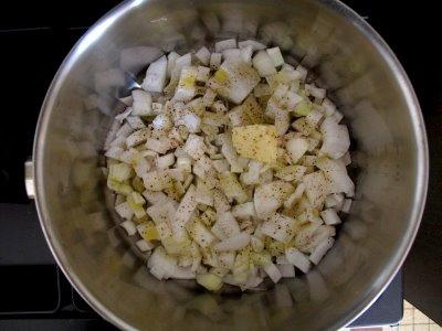Le risotto au parmigiano et aux asperges