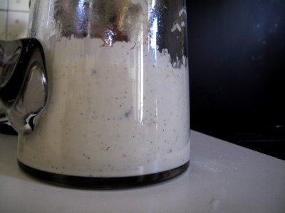 La panna cotta et son coulis de fraise