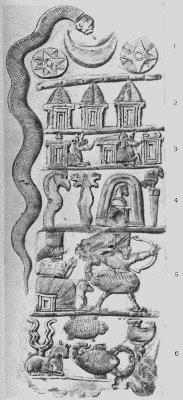 Illustration d'un Kudurru du roi Nabuchonosor