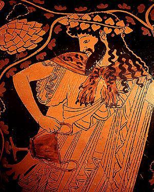 Dionysos, dieu du vin et de l'extase 500 avant J.-C.