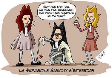 La reine et le roi Sarkozy