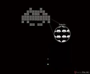 T-Shirt Space Invaders