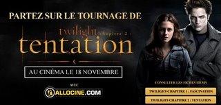 Twilight : Concours Allo Cine pour participer au tournage de New Moon en Italie