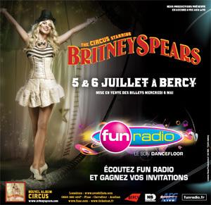 Britney Spears en concert à Paris avec Fun Radio