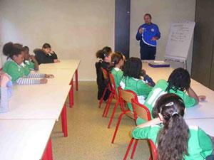 Partenariat entre le collège François Villon et le CA Paris pour la section sportive football