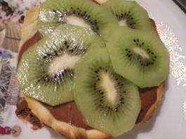 Tartelettes chocolat-kiwis