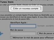 Créer compte iTunes sans