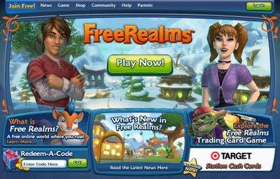 Free Realms ouvert !
