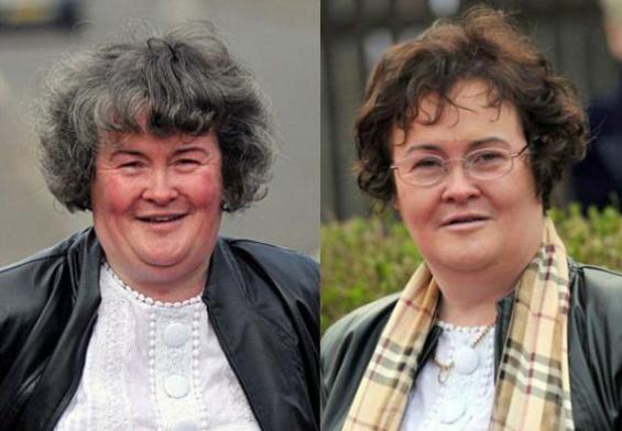 Susan Boyle et Christine Boutin... Un air de famille, non ?