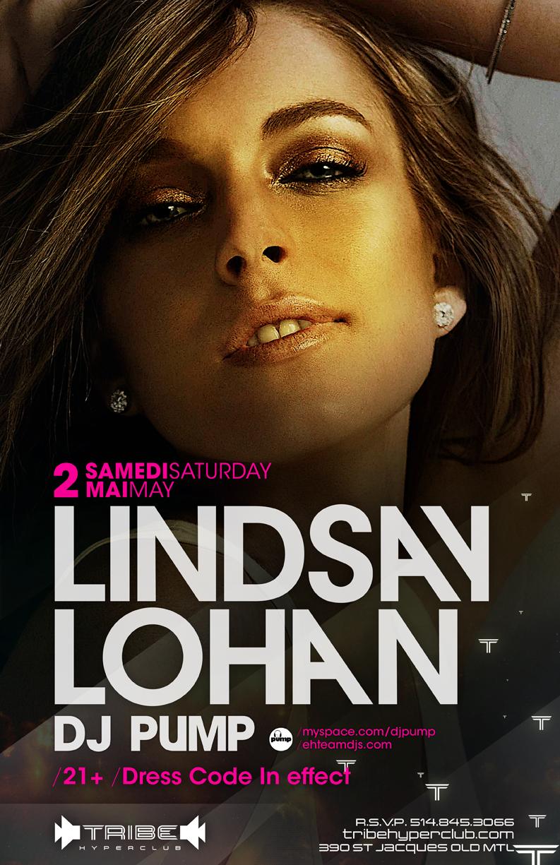 CONCOURS: Soirée Lindsay Lohan, gagnez votre laissez-passer double!!!
