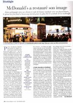 Le projet Mc Donald’s CPI 2008 dans le magazine Challenges