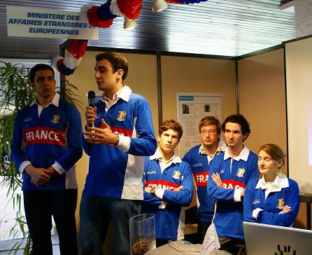 l’équipe MAE lors du trade show