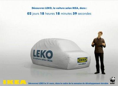 Leko, la nouvelle voiture écologique Ikea